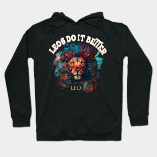 leo sodiac ideas of confidence Hoodie